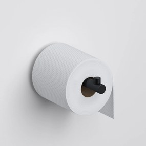 Clou Kaldur toiletrolhouder recht zwart mat