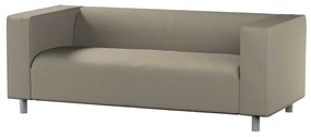 Dekoria IKEA zitbankhoes voor Klippan 2-zitsbank, grijs-bruin