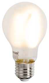 Smart notarislamp brons met amber glas incl. Wifi A60 - Banker E27 Binnenverlichting Lamp
