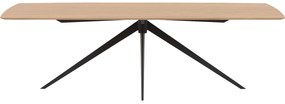 Goossens Excellent Eettafel Uniek, Semi rechthoekig 260 x 100 cm