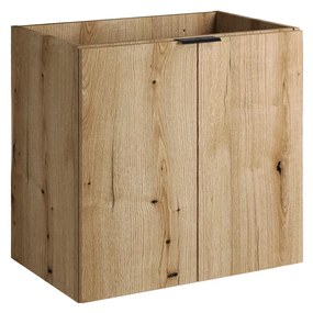 Comad Nova Oak onderkast met 2 deuren 60x40x60cm eiken