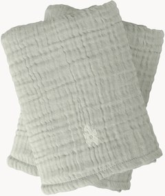 Mousseline doekjes Rose van biokatoen, 2-delig