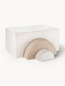 Speelset Rainbow van corduroy, 3-delig