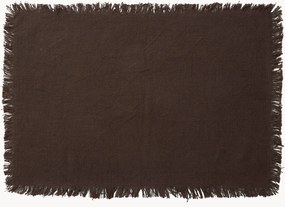 Katoenen placemats Leo, 4-delig