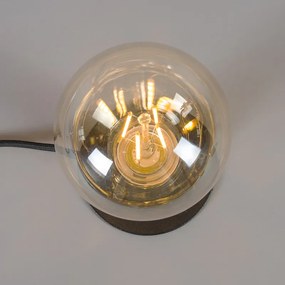 Moderne tafellamp zwart - Facil