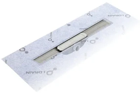 IDrain Pro Linear 54 douchegoot zonder rooster L 800 mm met voorgelijmd waterdichtingsdoek van 330 mm IP4M08001X1
