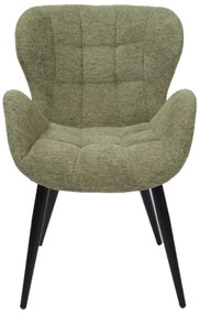 Eetkamerstoel - Simon - stof Fantasy geweven mayfly