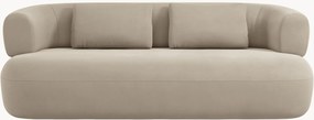 Fluwelen bank Jenny (2-zits), B 178 cm