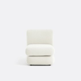 Modulaire haardstoel, reliëf stof, HOOVER