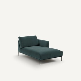 Longchair fluweel, Oscar design E. Gallina