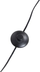 Tripod zwart met linnen kap Donkergrijs 45 cm - Tripod Classic