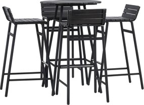 The Outsider Barset - Sem - Zwart - 5 delig - The Outsider