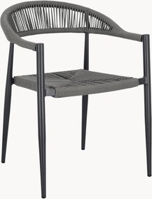 Stapelbare tuinstoelen Jandia met armleuningen, 4 stuks