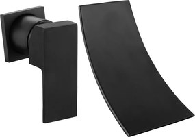 Mexen Celia inbouw wastafelkraan, zwart - 747415-70