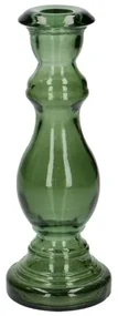 Kandelaar, recycled glas, groen