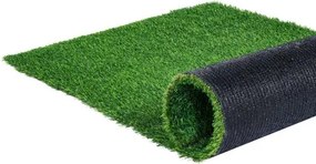 VEVOR Kunstgras 1530x3050mm Gazontapijt per meter PP+PE Materialen Kunstgras Tapijt 35mm Poolhoogte Dichtheid van 17.000 steken met drainagegaten Ideaal voor buiten Tuinen Patio's