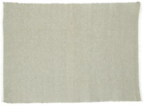 Placemat franjes, GOTS bio-katoen, olijfgroen, 35 x 50 cm