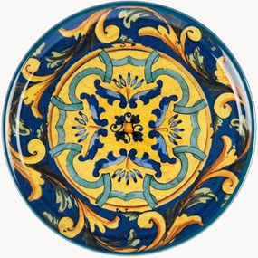 Porseleinen pizzaborden Trinacria, 6-delig