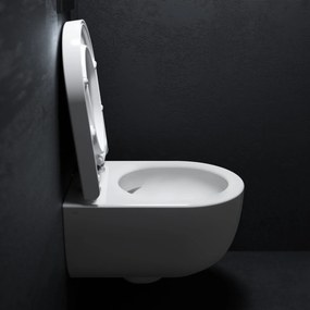 Clou Hammock softclose toiletzitting met quick release wit glans