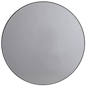 Nordal Denmark Mirra ronde spiegel met zwarte omlijsting 75cm