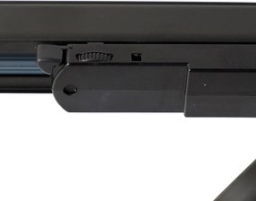 Modern 3-fase railsysteem met 3 spots zwart links - 3-Phase Ruler