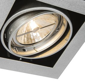 Grote Inbouwspot staal G53 111mm verstelbaar - Oneon Design, Modern QR111 / AR111 / G53 vierkant Binnenverlichting Lamp