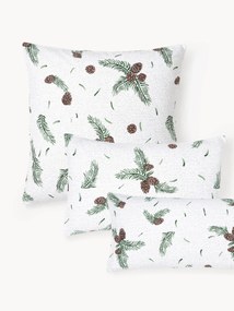 Flanellen kussenhoes Pinecone