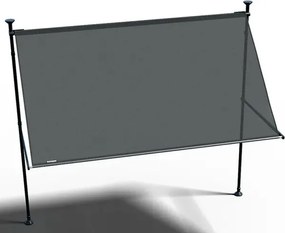 Platinum Sun&amp;Shade flex frame flexible schaduwoplossing voor het balkon