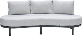 Garden Impressions Toscana loungebank L225 cm - donker grijs