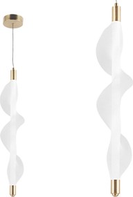 LED lamp G008-1CP WHITE/GOLD