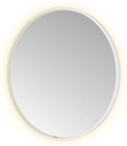 Hotbath &More Round spiegel 80cm wit mat