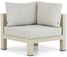Hoek loungeset 5 personen Aluminium Taupe  Lifestyle Garden Furniture Luca