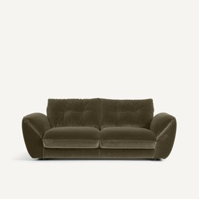 Omvormbare 3-zitsbank van fluweel Edgar