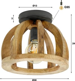 Plafondlamp Van Mangohout