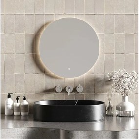 Hotbath Cobber Spiegel 60cm inclusief verlichting en spiegelverwarming MC060
