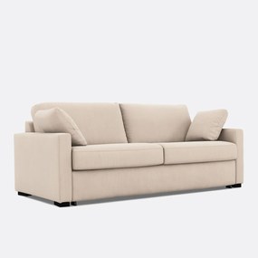 Slaapbank van fijn ribfluweel, Bultex, Timor