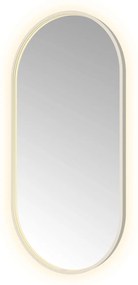 Hotbath &More Oval spiegel ovaal 60x120cm RVS