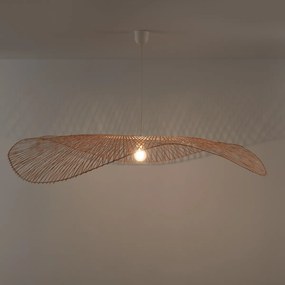 Hanglamp in luchtig bamboeØ130 cm, Ezia