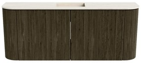 Mondiaz Joya DLux 105cm toiletmeubel ronding links/rechts shadow met wastafel faye midden zonder kraangat meli