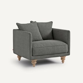 Fauteuil katoen/linnen, Lazare