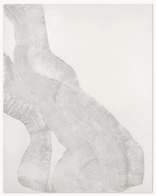 Handbeschilderde canvasdoek White Sculpture 1