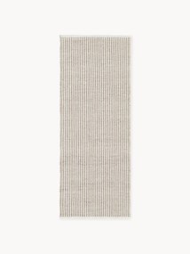 Handgeweven gestreepte in- & outdoor loper Turner