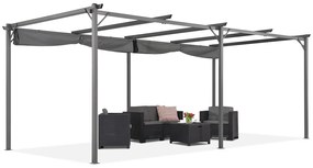 Bruine La Palma 3x4m Tuinpunt terraspergola