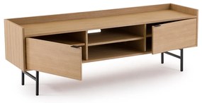 Lang TV/hifi meubel in eik L175 cm, Volga