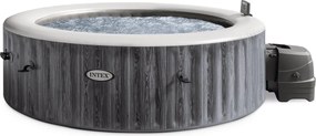 Intex PureSpa Greywood Deluxe - 6 Persoons - WiFi&amp;LED -Ø 216 cm