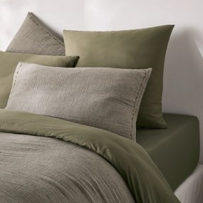 Kussensloop tweezijdig tetra/linnen , Thesari