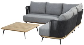 4 Seasons Outdoor Positano salontafel SALE  Loungetafel    houtkleur weerbestendig