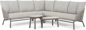 Hoek loungeset 5 personen Rope Taupe  Coco Livo