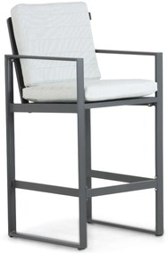 Barstoel Aluminium Grijs-antraciet Lifestyle Garden Furniture Nuno