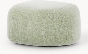 Ovale bouclé poef Wolke